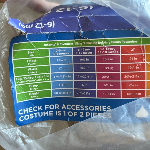 Brand New Hershey Kiss Infant Baby Halloween Costume Metallic Silver Chocolate - Picture 9 of 12